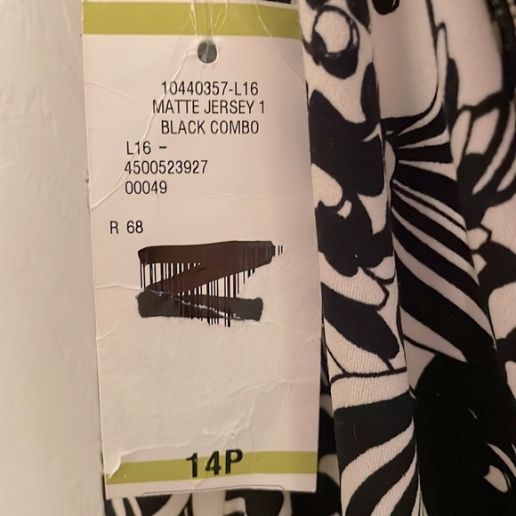 Evan-Picone Dress Sz 14P but fits like Sz 8-10 - Picture 4 of 6